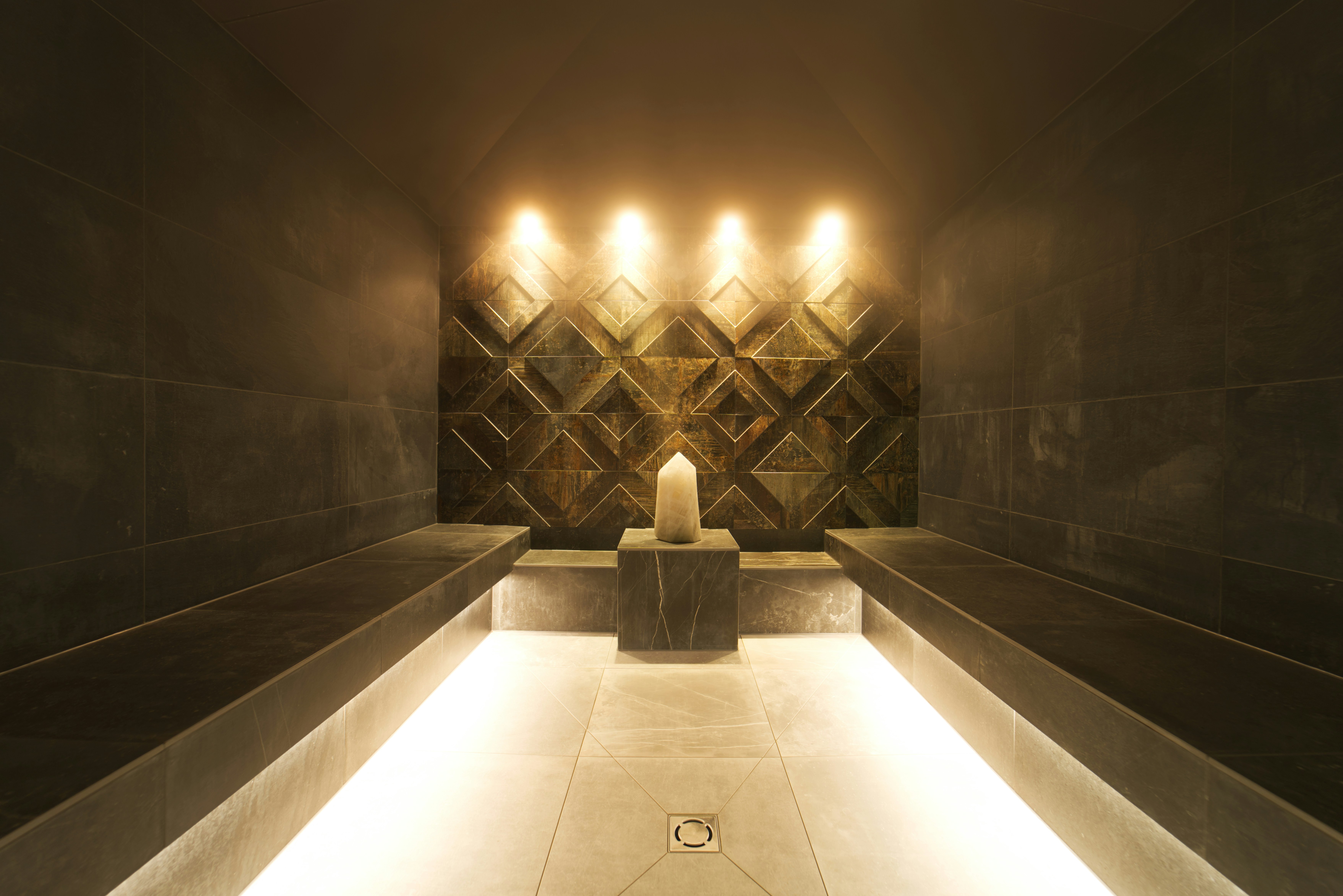 Guest receiving a relaxing spa treatment